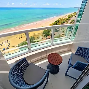 Flat Beira Mar Localizado No Radisson Recife