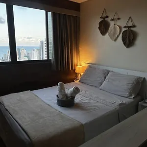 Flat 26º Andar Com Vista O Mar- Próximo Ao Shopping E à Recife